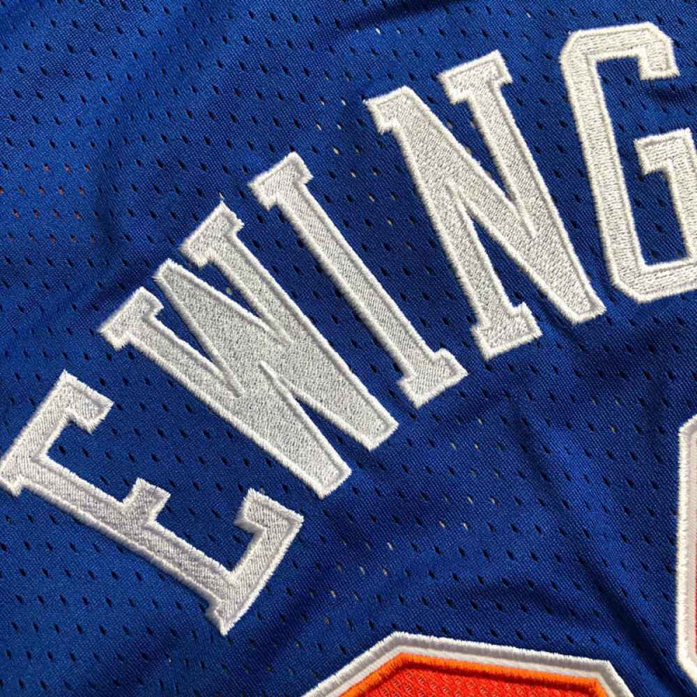 Patrick Ewing New York Knicks Blue 1985-86 Hardwood Classics Swingman Jersey-Pro Kit Vault | Brand New 26/27 Sports Jerseys
